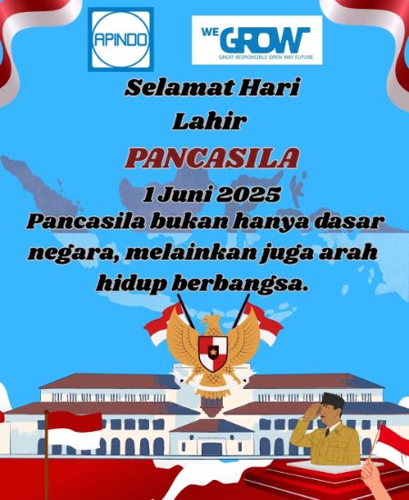 Selamat Hari Lahir  Pancasila 1 juni 2025 